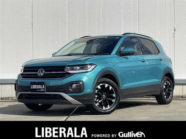 フォルクスワーゲン ＶＷ Ｔ－クロス TSI アクティブ 東京都 2022(令4)年 1.1万km Ｌグリーン 純正ナビ/デジタルコックピット/バックカメラ/ETC2.0/追従クルーズコントロール/衝突軽減/LEDライト/社外ドラレコ/スマートキー
