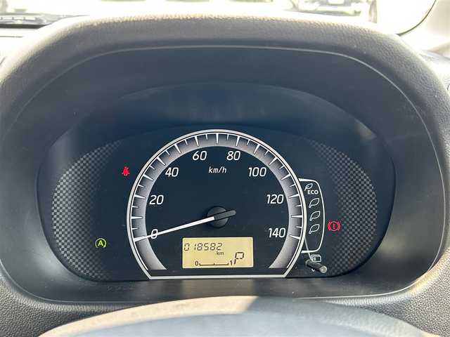 日産 デイズ ルークス X Vセレクション 熊本県 2019(令1)年 1.9万km ホワイトソリッド/アイスブルー 衝突軽減ブレーキ/プッシュスタート/社外ナビ/アラウンドビューモニター/ETC/純正14インチAW/両側パワースライドドア/前後コーナーセンサー/横滑り防止装置/フロアマット/ドアバイザー