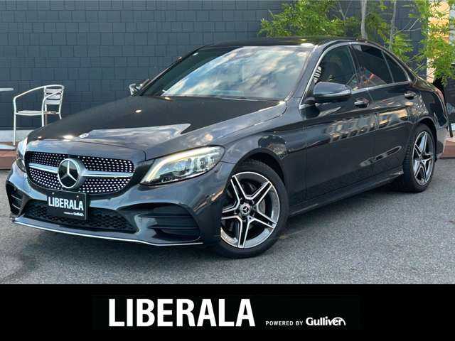 メルセデス・ベンツ Ｃ２２０ｄ ローレウスエディション 滋賀県 2020(令2)年 4.4万km グレー レザーエクスクルーシブパッケージ/ベンチレーターシート(D/N)/パノラミミックスライディングルーフ/Burmesterサウンド/エアバランスパッケージ/純正ナビ/フルセグTV/BT/USB/360°カメラ/HUD/ワイヤレスチャージ/電動リアドア/レーダーセーフティー/ACC/LKA/BSM