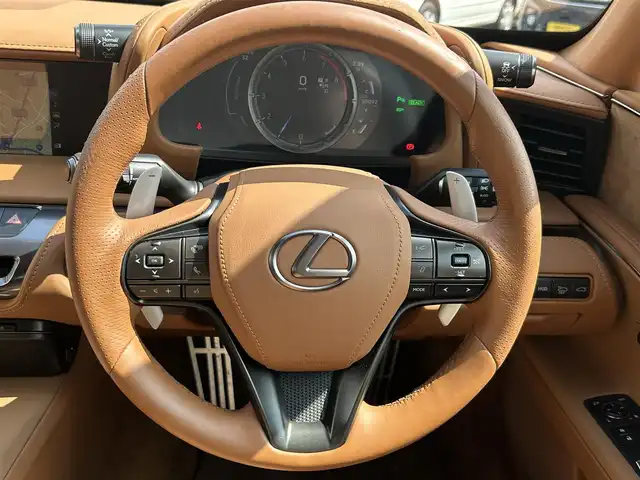 レクサス ＬＣ 500h Lパッケージ 愛知県 2019(平31)年 5.5万km ラディアントレッドコントラストレイヤリング スマートキー/プッシュスタート/ガラスルーフ/マークレビンソンサウンド/純正メーカーナビ/フルセグTV（キャンセラー付き）/BT/バックカメラ/ビルトインETC/純正21インチAW/純正キャリパー/レクサスセーフティセンス/BSM/HUD/レーダークルーズコントロール/クリアランスソナー/前後ドライブレコーダー/レザーシート/前席パワーシート（D席メモリー付き）/前席シートヒーター /エアシート/ハンドルヒーター /純正フロアマット/取説、保証書/スペアキー