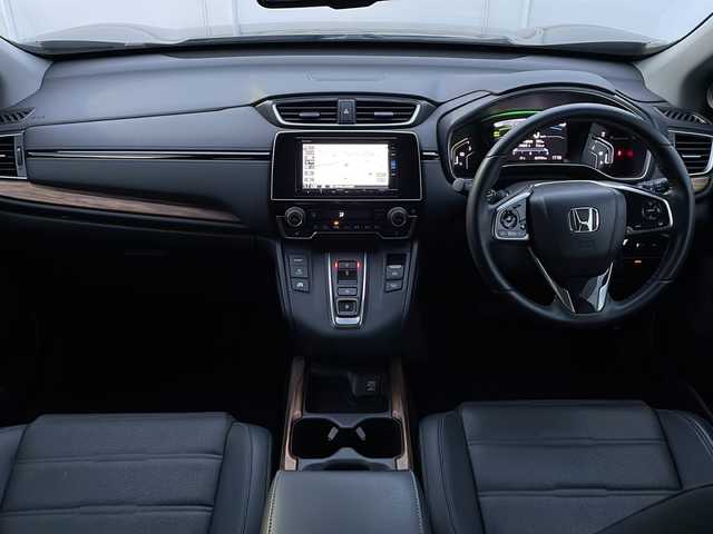 ホンダ ＣＲ－Ｖ ハイブリッド EX・マスターピース 岩手県 2019(平31)年 7万km ルーセブラックM ワンオーナー　パノラマサンルーフ　バックモニター　ドラレコ　アダプティブクルコン　コーナーセンサー　衝突軽減ブレーキ　車線維持支援　ＬＥＤオートライト　純正ナビＴＶ　ＥＴＣ２．０　本革シート