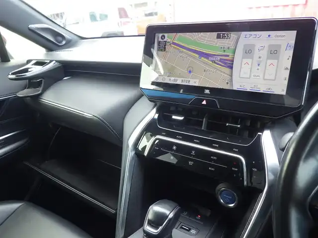 トヨタ ハリアー ハイブリッド Z 千葉県 2020(令2)年 4.7万km ブラック Toyota Safety Sense/・プリクラッシュセーフティ/・レーンディパーチャーアラート/・オートハイビーム/・レーダークルーズコントロール/・ブラインドスポットモニター/ヘッドアップディスプレイ/デジタルインナーミラー/JBLサウンド/12.3インチ純正コネクティッドナビ/地デジTV/【Bluetooth接続】/パノラミックビューモニター/運転席パワーシート/ハーフレザーシート/革巻きステアリング/ステアリングスイッチ/ETC（2.0）/LEDヘッドライト/フォグライト/ウインカーミラー/クリアランスソナー/純正19インチアルミホイル/サイド/カーテン/ニーエアバッグ/スマートキー