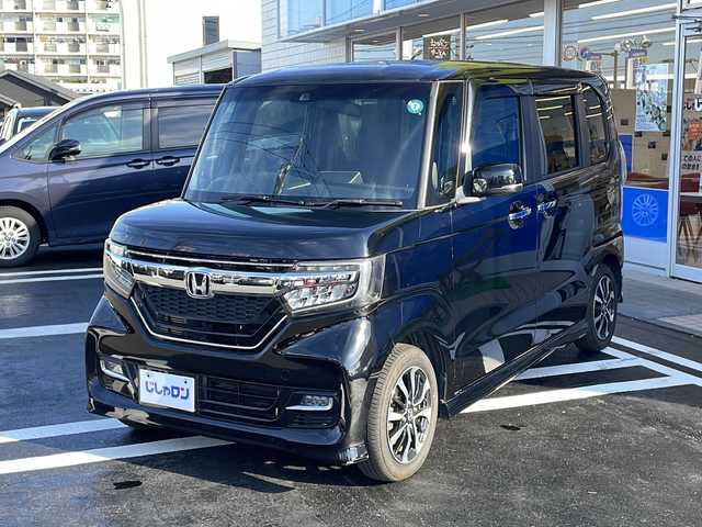 ホンダ Ｎ ＢＯＸ カスタム G L ホンダセンシング 長野県 2017(平29)年 10万km クリスタルブラックパール (株)IDOMが運営する【じしゃロン長野店】の自社ローン専用車両になります/こちらは現金またはオートローンご利用時の価格です。自社ローンご希望の方は別途その旨お申付け下さい/社外ナビ/バックカメラ/ステアリングスイッチ/ETC/スマートキープッシュスタート/片側パワースライドドア
