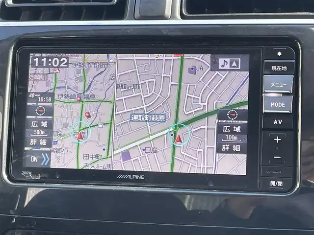 三菱 ミラージュ G 群馬県 2014(平26)年 4.2万km ピレネーブラック 純正SDナビゲーション/（CD/DVD/SD/BT/フルセグTV）/バックカメラ/ETC/アイドリングストップ/ハロゲンライト/オートライト/ヘッドライトレベライザー/プッシュスタート/ドアバイザー/電格ミラー/純正フロアマット/純正ホイールキャップ