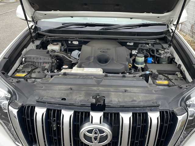 トヨタ ランドクルーザー プラド TX 福島県 2017(平29)年 13.9万km ホワイトパールクリスタルシャイン ５人乗り　純正ナビ　バックＣ　フルセグ　ＢＴ　ＤＡＣ　ビルトインＥＴＣ　ワイパーデザイアー　電格ミラー　ＬＥＤヘッドライト　フォグランプ　オートライト　スマートキー　スペアキー　純正エンスタ　ステリモ