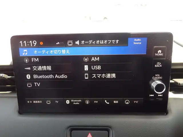 ホンダ ヴェゼル ハイブリッド e:HEV Z 千葉県 2025(令7)年 0.1万km未満 クリスタルブラックパール e:HEV Z　3VC4AZ　Honda CONNECTディスプレー+ETC2.0車載器+ワイヤレス充電器(220/000)/ホンダセンシング/・衝突軽減ブレーキ（CMBS）/・車線維持支援システム（LKAS）/・アダプティブクルーズコントロール（ACC）/・誤発進抑制機能/・後方誤発進抑制機能/・ブラインドスポットインフォメーション/パワーバックドア/ハーフレザーシート/前席シートヒーター/純正コネクトナビ/地デジTV/【Bluetooth接続】/【Apple CarPlay　Android Auto対応】/バックカメラ/革巻きステアリング/ステアリングスイッチ/ETC（2.0）/LEDヘッドライト/フォグライト/ウインカーミラー/コーナーセンサー/純正18インチアルミホイル/サイド/カーテンエアバッグ/Honda スマートキー