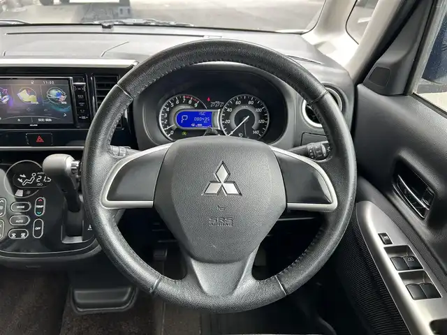 三菱 ｅＫスペース カスタムG e－アシスト 宮城県 2015(平27)年 8.1万km シルキーホワイト 社外メモリナビ（AM/FM）/バックカメラ/両側パワースライドドア/4WD/横滑り防止/追突軽減/アイドリングストップ/純正フロアマット/純正エンジンスターター/ベンチシート/純正１４インチアルミホイール/Wエアバッグ＋サイド/スマートキー/社外アルミホイールスタッドレスタイヤ/プッシュスタート/ETC/保証書/取扱説明書
