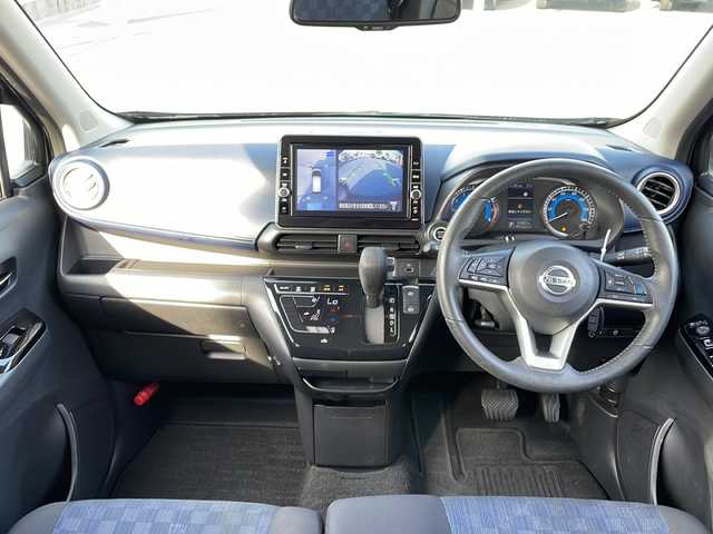 日産 デイズ HWS G ターボ プロパイロットED 山口県 2022(令4)年 3.3万km ブラック 純正9インチSDナビ/Bluetooth接続オーディオ/フルセグテレビ/アラウンドビューモニター/プロパイロット/エマージェンシーブレーキ/横滑り防止装置/純正アルミホイール/純正フロアマット/純正LEDヘッドライト/オートライト/ETC/USB充電ポート/電動パーキングブレーキ