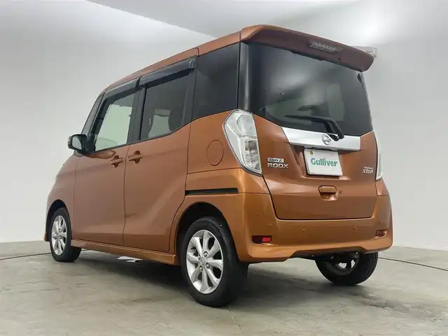 日産 デイズ ルークス ハイウェイスター Xターボ 岡山県 2019(平31)年 5.7万km プレミアムサンシャインオレンジ 純正ナビ/・（CD/BT/SD/フルセグTV）/エマージェンシーブレーキ　/アラウンドビューモニター/ＥＴＣ　/ＬＥＤヘッドライト　/ドライブレコーダー　/フルセグＴＶ　/Ｂｌｕｅｔｏｏｔｈ　/ＵＳＢ　/アイドリングストップ　/オートライト　/オートハイビーム/スマートキー/取扱説明書/シートバックテーブル/Rサンシェイド/ISOFIX/Rサーキュレーター/チルステ/シートリフター/ステアスイッチ