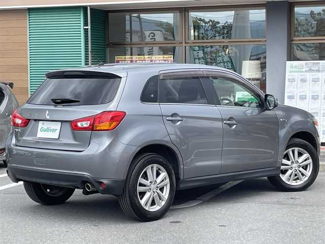 三菱 ＲＶＲ G 長野県 2013(平25)年 11.3万km ガンＭ 社外ナビ（CD、DVD、IPOD、AUX）/バックカメラ/ワンセグテレビ/社外ETC/アイドリングストップ/横滑り防止装置/盗難防止装置/純正フロアマット/ダブルエアバック/ハロゲンヘッドライト/純正ドアバイザー/社外スタッドレス積み込み/４WD/取扱説明書