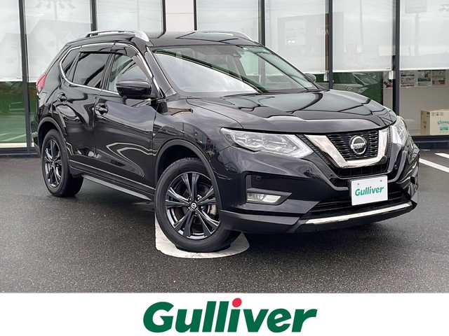 日産 エクストレイル 20Xi Vセレクション 岐阜県 2022(令4)年 2.8万km ダイヤモンドブラック 登録時走行距離27987km/純正ＳＤナビ　/プロパイロット　/ＥＴＣ　/ドライブレコーダー　/全方位カメラ　/デジタルインナーミラー　/レーダークルーズコントロール　/衝突軽減システム　/前後コーナーセンサー　/アイドリングストップ/横滑り防止装置　/ＬＥＤヘッドライト/オートライト/電動リアゲート/シートヒーター/パワーシート/レザーシート/4WD/プッシュスタート/スマートキー/スペアキー/純正18インチアルミホイール/純正フロアマット
