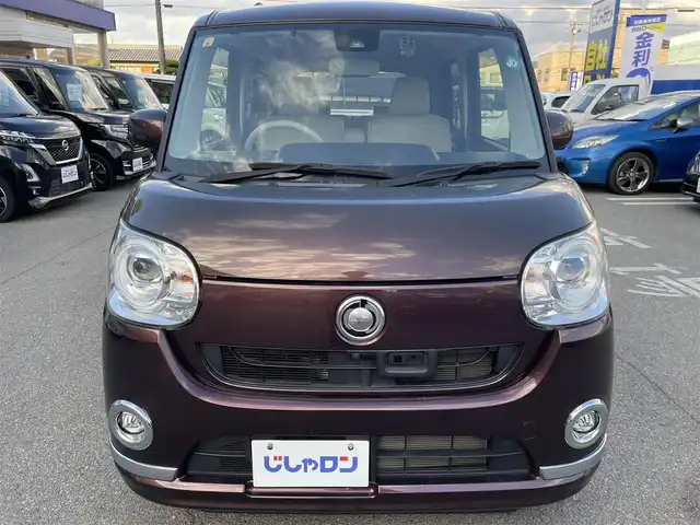 ダイハツ ムーヴ キャンバス G メイクアッフ SA Ⅱ 兵庫県 2016(平28)年 4.1万km プラムブラウンクリスタルマイカ 禁煙車/衝突被害軽減ブレーキ/社外ナビＴＶ/（NX815W/CD/DVD/FMAM/フルセグTV)/純正ドライブレコーダー/純正LEDオートライト/純正LEDフォグ/純正セキュリティアラーム/純正フロアマット/両側電動スライドドア/クリアランスソナー/アイドリングストップ/オートエアコン/ETC/スマートキー/プッシュエンジンスタート/スペアキー/新車時保証書/取扱い説明書