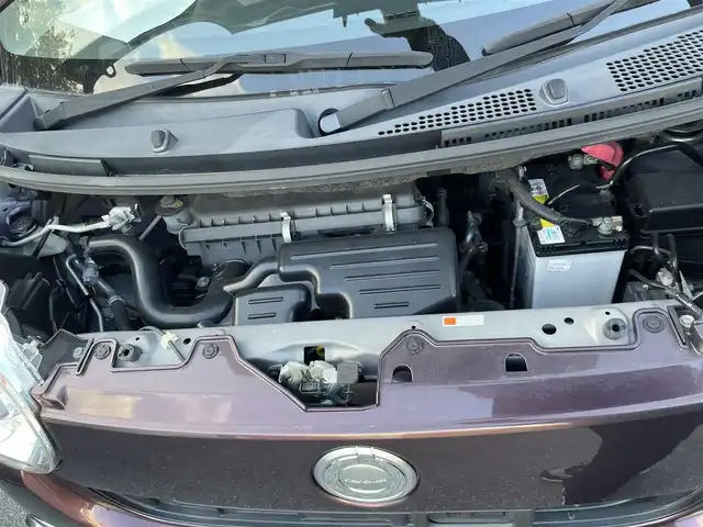 ダイハツ ムーヴ キャンバス G メイクアッフ SA Ⅱ 兵庫県 2016(平28)年 4.1万km プラムブラウンクリスタルマイカ 禁煙車/衝突被害軽減ブレーキ/社外ナビＴＶ/（NX815W/CD/DVD/FMAM/フルセグTV)/純正ドライブレコーダー/純正LEDオートライト/純正LEDフォグ/純正セキュリティアラーム/純正フロアマット/両側電動スライドドア/クリアランスソナー/アイドリングストップ/オートエアコン/ETC/スマートキー/プッシュエンジンスタート/スペアキー/新車時保証書/取扱い説明書