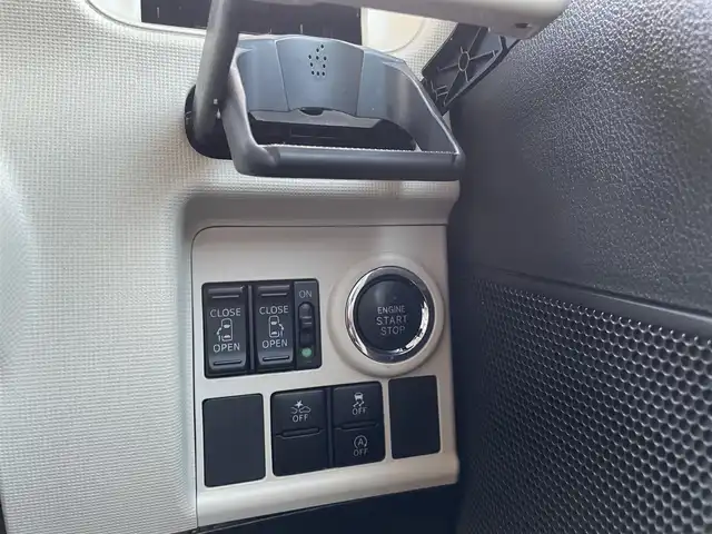 ダイハツ ムーヴ キャンバス G メイクアッフ SA Ⅱ 兵庫県 2016(平28)年 4.1万km プラムブラウンクリスタルマイカ 禁煙車/衝突被害軽減ブレーキ/社外ナビＴＶ/（NX815W/CD/DVD/FMAM/フルセグTV)/純正ドライブレコーダー/純正LEDオートライト/純正LEDフォグ/純正セキュリティアラーム/純正フロアマット/両側電動スライドドア/クリアランスソナー/アイドリングストップ/オートエアコン/ETC/スマートキー/プッシュエンジンスタート/スペアキー/新車時保証書/取扱い説明書