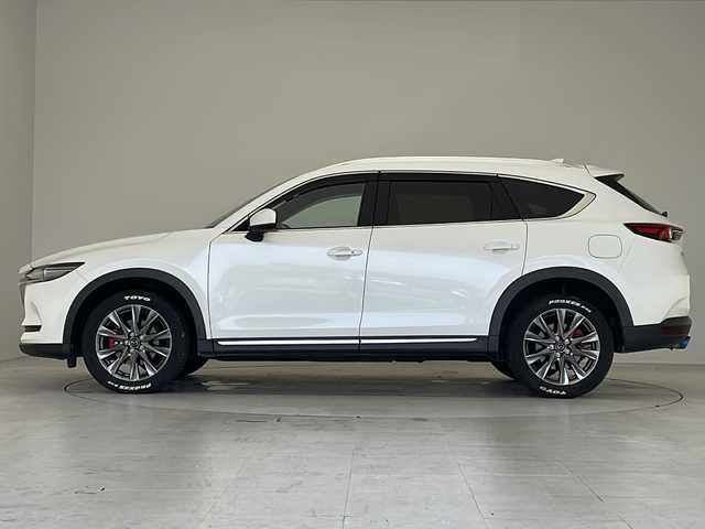 マツダ ＣＸ－８ XD Lパッケージ 愛知県 2019(令1)年 4.1万km スノーフレイクホワイトパールマイカ 衝突軽減システム/純正７型SDナビ/全方位カメラ/レーダークルーズコントロール/BOSEプレミアムサウンド/シートヒーター/エアシート/フルセグ/CD/DVD/Bluetooth/バックカメラ/電動リアゲート/パワーシート/ヘッドアップディスプレイ/コーナーセンサー/純正アルミホイール/ルーフレール/ブラインドスポットモニター/LEDヘッドライト/パドルシフト/ステアリングヒーター/リアオートエアコン/キャリパー/ETC/ステアリングスイッチ/スマートキー/プッシュスタート