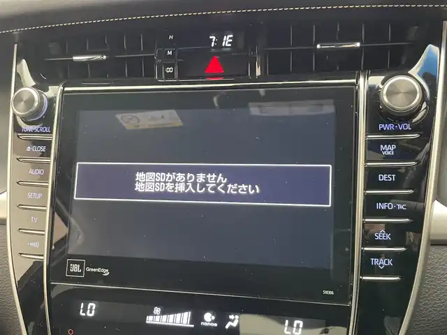 トヨタ ハリアー プログレス 愛知県 2018(平30)年 6.8万km ブラック 純正９型ナビ　モデリスタ　ＪＢＬ　全方位カメラ　フルセグＴＶ　前後ドラレコ　ＥＴＣ　電動リヤゲート　３眼ＬＥＤライト　セーフティセンス　衝突軽減　追従クルコン　ＤＶＤ　電子パーキング　ｎａｎｏｅ　禁煙車　オートハイビーム　車線逸脱　純正フロアマット　黒ハーフレザー　パワーシート　Bluetooth　USB　プッシュスタート　スマートキー　AAC　