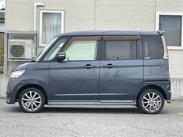 日産 ルークス ハイウェイスター 青森県 2011(平23)年 5.8万km ルナグレー ４WD/社外ナビ/AM/FM/CD/DVD/Bluetooth/片側パワースライドドア/バックカメラ/エンジンスターター/シートヒーター/オートライト/HIDヘッドライト/フォグランプ/純正14インチAW/純正フロアマット/社外AWスタッドレスタイヤ車載/取扱説明書/保証書