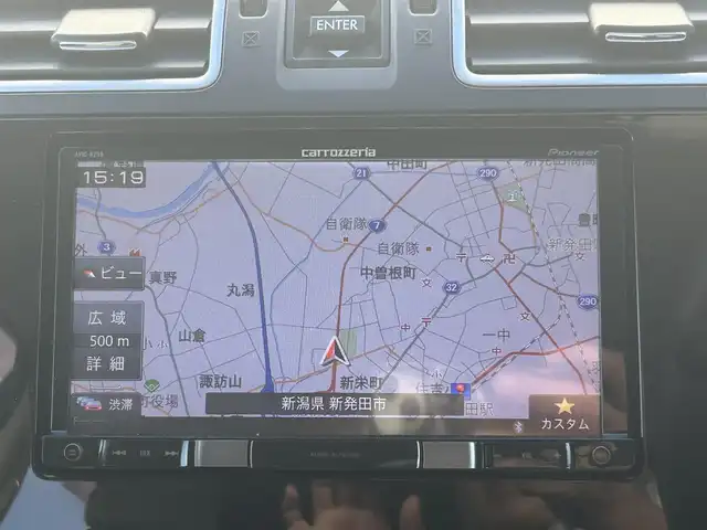スバル インプレッサ スポーツ HV 2．0i-S アイサイト 新潟県 2015(平27)年 4.2万km クォーツブルーP 社外ナビ【フルセグTV/FM・AM/CD】/衝突軽減/クルーズコントロール追従有/アイドリングストップ/バックカメラ/DN席パワーシート/前後コーナーセンサー/ドライブレコーダー/ETC/ハーフレザーシート/サマータイヤ【純正ホイール】/MTモード付きAT/レーンキープアシスト/オートライト/横滑り防止/革巻きステアリング/ステアリングスイッチ/プッシュスタート/スマートキー/オートライト