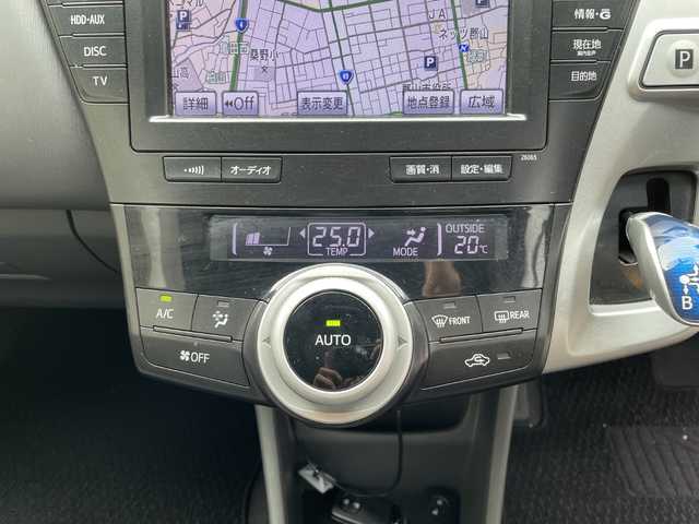 トヨタ プリウス α G ツーリングセレクション 福島県 2012(平24)年 4.9万km ホワイトパールクリスタルシャイン 純正ナビ（CD・DVD・TV）/ドライブレコーダー/ETC/クルーズコントロール/革巻きステアリング/LEDヘッドライト/オートライト/フォグランプ/バックカメラ/AAC/スマートキー