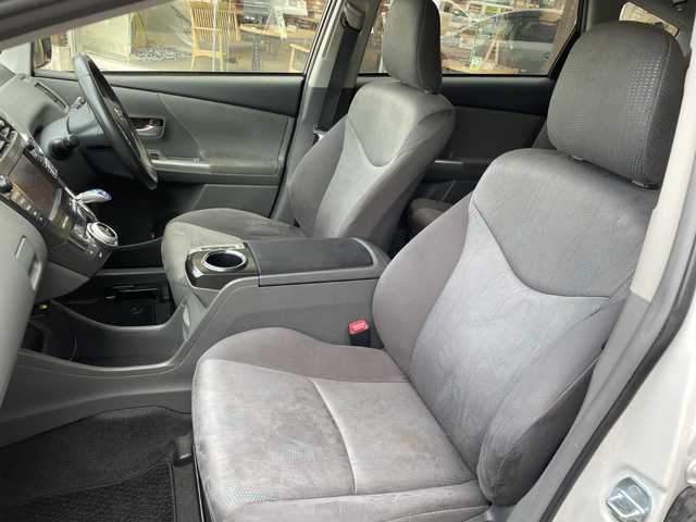 トヨタ プリウス α G ツーリングセレクション 福島県 2012(平24)年 4.9万km ホワイトパールクリスタルシャイン 純正ナビ（CD・DVD・TV）/ドライブレコーダー/ETC/クルーズコントロール/革巻きステアリング/LEDヘッドライト/オートライト/フォグランプ/バックカメラ/AAC/スマートキー