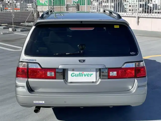 日産 ステージア 20X 東京都 1999(平11)年 8.3万km ソニックシルバー 純正１６インチアルミ/キセノンヘッドライト/コーナーポール/キーレスエントリー/ABS/エアバック/スペアキー１本/保証書/取説