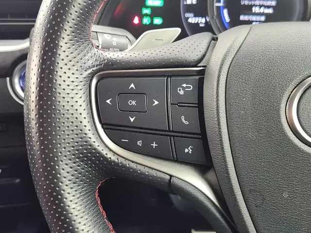 レクサス ＵＸ 250h Fスポーツ 愛知県 2020(令2)年 4.3万km マダーレッド 純正ナビ/パノラマミックビューモニター/ブラインドスポットモニター/ヘッドアップディスプレイ/ETC2.0/プリクラッシュセーフティシステム/レーダークルーズコントロール/純正18インチアルミホイール/フルセグTV/LEDヘッドライト/ドライブレコーダー/シートヒーター/エアコン/置くだけ充電/プッシュスタート/電動格納ミラー