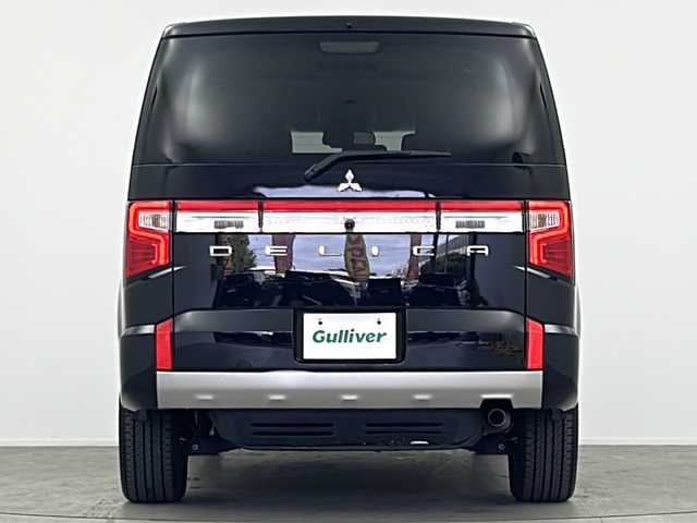 三菱 デリカＤ：５ P 大阪府 2022(令4)年 4.2万km アメジストブラック ワンオーナー　/純正１０．１型ナビ　/１０．１型アルパインフリップダウンモニター　/電動ステップ　/電動リアゲート　/ＨＤＭＩ　/ＢＳＭ　/ステアリングヒーター　/アラウンドビューモニター　/ステアリングスイッチ