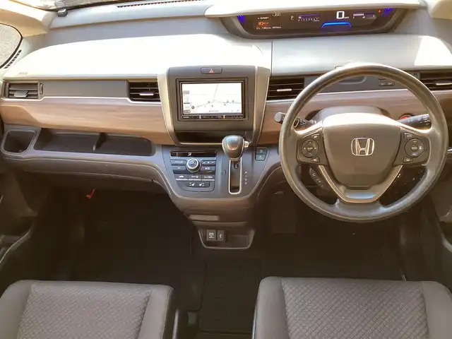 ホンダ フリード G ホンダセンシング 愛知県 2020(令2)年 4.6万km シーグラスブルーパール ワンオーナー　/社外ＳＤナビ　/フルセグ　/バックカメラ　/両側パワースライド　/センシング　/ＬＤＡ　/シートヒーター　/アイドリングストップ　/前後ドライブレコーダー　/サンシェード　/スマートキー　/オートライト