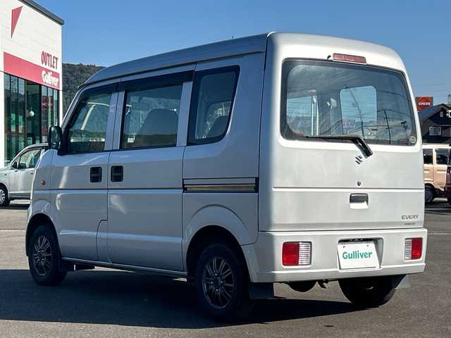 スズキ エブリイ PA 鹿児島県 2008(平20)年 7万km シルキーシルバーメタリック 両側スライドドア/ハロゲンヘッドライト/ＨＤＤミュージックサーバー/　　CD/DVD/BT/純正フロアマット/社外12インチアルミホイール/取扱説明書/記録簿/スペアキー/ベンチシート/フルフラットシート
