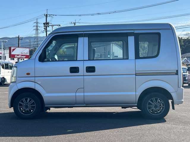 スズキ エブリイ PA 鹿児島県 2008(平20)年 7万km シルキーシルバーメタリック 両側スライドドア/ハロゲンヘッドライト/ＨＤＤミュージックサーバー/　　CD/DVD/BT/純正フロアマット/社外12インチアルミホイール/取扱説明書/記録簿/スペアキー/ベンチシート/フルフラットシート