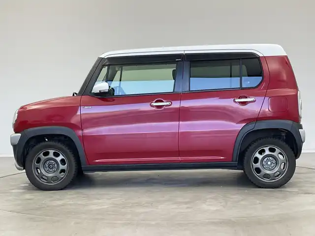 スズキ ハスラー Jスタイル Ⅱ 新潟県 2016(平28)年 6.5万km フェニックスレッドパール/ホワイト2トーンルーフ デュアルカメラブレーキサポート/社外SDナビ/(AM/FM/CD/DVD/SD/フルセグ/Bluetooth)/前席シートヒーター/純正アルミホイール付夏タイヤ積込/アイドリングストップ/ステアリングリモコン/ドアバイザー/フロントフォグライト/スマートキー/ETC