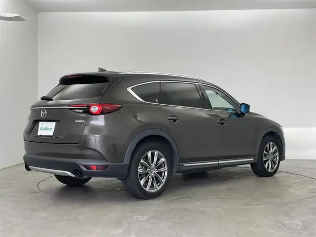 マツダ ＣＸ－８ XD エクスクルーシブモード 埼玉県 2019(令1)年 7万km チタニウムフラッシュマイカ サンルーフ　ＢＯＳＥサウンド　マツダコネクトナビ　３６０度ビューモニター　ＨＵＤ　ＢＳＭ　ブラウン革　ＤＶＤ再生　シートヒーター　ベンチレーション　パワーシート　ステアリングヒーター　ＬＥＤ　地デジ