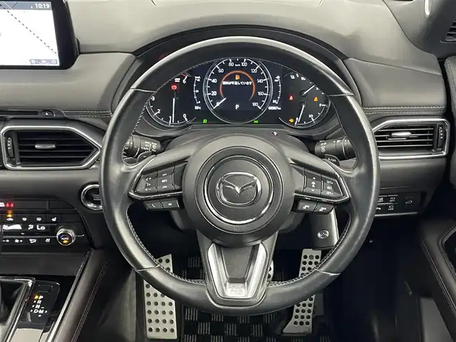 マツダ ＣＸ－８ XD エクスクルーシブモード 埼玉県 2019(令1)年 7万km チタニウムフラッシュマイカ サンルーフ　ＢＯＳＥサウンド　マツダコネクトナビ　３６０度ビューモニター　ＨＵＤ　ＢＳＭ　ブラウン革　ＤＶＤ再生　シートヒーター　ベンチレーション　パワーシート　ステアリングヒーター　ＬＥＤ　地デジ