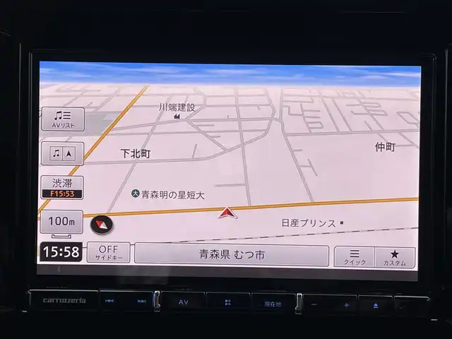 スズキ ソリオ HV MZ 青森県 2021(令3)年 7.3万km ピュアホワイトP ワンオーナー/4WD/セーフティサポート/・デュアルカメラブレーキサポート/・後退時ブレーキサポート/・誤発進抑制機能/・アダプティブクルーズコントロール/・ブラインドスポットモニター/・車線逸脱抑制機能/・ハイビームアシスト/・ヘッドアップディスプレイ/社外メモリナビ/　 CD/DVD/SD/BT/フルセグTV/両側パワースライドドア/LEDオートライト/フォグランプ/純正15インチアルミホイール/シートヒーター/純正エンジンスターター/アイドリングストップ/スマートキー