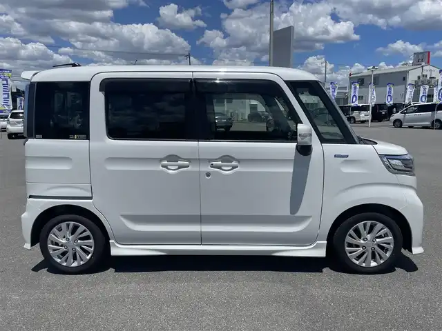 スズキ スペーシア カスタム HYBRID GS 大阪府 2018(平30)年 5.3万km ピュアホワイトP ”(株)IDOMが運営する【じしゃロン堺店】の自社ローン専用車両になります。/こちらは現金またはオートローンご利用時の価格です。自社ローンご希望の方は別途その旨お申付け下さい”