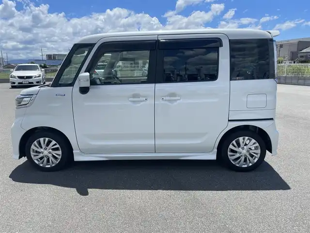 スズキ スペーシア カスタム HYBRID GS 大阪府 2018(平30)年 5.3万km ピュアホワイトP ”(株)IDOMが運営する【じしゃロン堺店】の自社ローン専用車両になります。/こちらは現金またはオートローンご利用時の価格です。自社ローンご希望の方は別途その旨お申付け下さい”