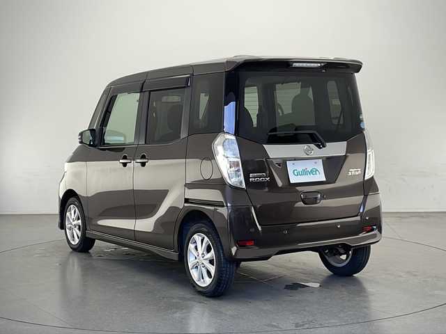 日産 デイズ ルークス ハイウェイスターX 長野県 2018(平30)年 3万km アッシュブラウンM 純正SDナビ（型番：MM318D-W)/(フルセグTV/CD/DVD/SD/BL/AUX)/全方位カメラ/ETC/純正ドライブレコーダー（前方）/純正アルミホイール/純正フロアマット/LEDヘッドライト/フォグランプ/オートマチックハイビーム/ドアバイザー/クリアランスソナー/２列目サンシェード/コーナーセンサー（前方）/衝突被害軽減ブレーキ/スマートキー/取扱説明書/保証書