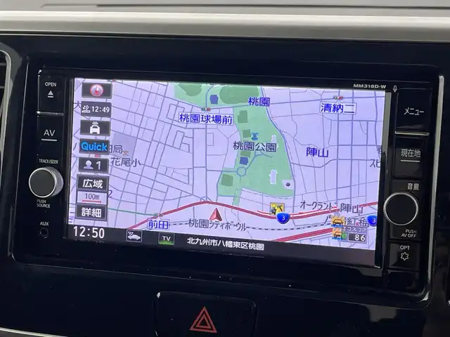 日産 デイズ ルークス ハイウェイスターX 福岡県 2018(平30)年 3万km アッシュブラウンM 純正ナビ／フルセグＴＶ　/アラウンドビューモニター　/ＥＴＣ　/前方ドラレコ　/コーナーセンサー　/エマージェンシーブレーキ　/レーンキープ　/アイドリングストップ　/片側パワースライドドア　/純正１４インチＡＷ