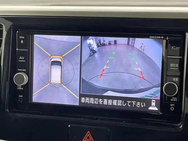 日産 デイズ ルークス ハイウェイスターX 福岡県 2018(平30)年 3万km アッシュブラウンM 純正ナビ／フルセグＴＶ　/アラウンドビューモニター　/ＥＴＣ　/前方ドラレコ　/コーナーセンサー　/エマージェンシーブレーキ　/レーンキープ　/アイドリングストップ　/片側パワースライドドア　/純正１４インチＡＷ