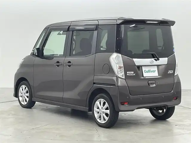 日産 デイズ ルークス ハイウェイスターX 福岡県 2018(平30)年 3万km アッシュブラウンM 純正ナビ／フルセグＴＶ　/アラウンドビューモニター　/ＥＴＣ　/前方ドラレコ　/コーナーセンサー　/エマージェンシーブレーキ　/レーンキープ　/アイドリングストップ　/片側パワースライドドア　/純正１４インチＡＷ