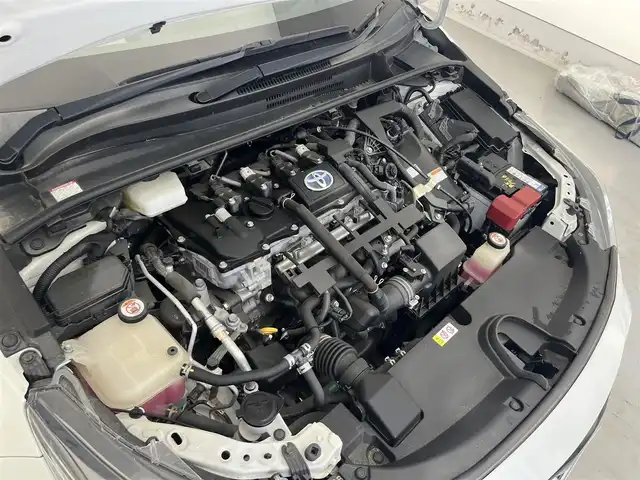 トヨタ カローラ スポーツ ハイブリッドG Z 滋賀県 2018(平30)年 2.8万km ホワイトパールクリスタルシャイン ＴＲＤエアロ/純正ナビ/Bluetooth/フルセグTV/USB/バックカメラ/ETC2.0/BSM/トヨタセーフティセンス/レーダークルーズコントロール/電動パーキング/ブレーキホールド/HUD/デジタルインナーミラー /ステアリングスイッチ/LEDヘッドライト/オートライト/フォグライト/スマートキー/プッシュスタート/純正アルミホイール