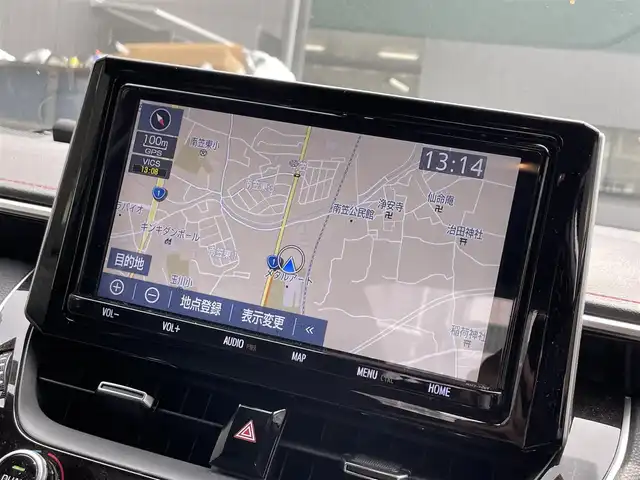 トヨタ カローラ スポーツ ハイブリッドG Z 滋賀県 2018(平30)年 2.8万km ホワイトパールクリスタルシャイン ＴＲＤエアロ/純正ナビ/Bluetooth/フルセグTV/USB/バックカメラ/ETC2.0/BSM/トヨタセーフティセンス/レーダークルーズコントロール/電動パーキング/ブレーキホールド/HUD/デジタルインナーミラー /ステアリングスイッチ/LEDヘッドライト/オートライト/フォグライト/スマートキー/プッシュスタート/純正アルミホイール