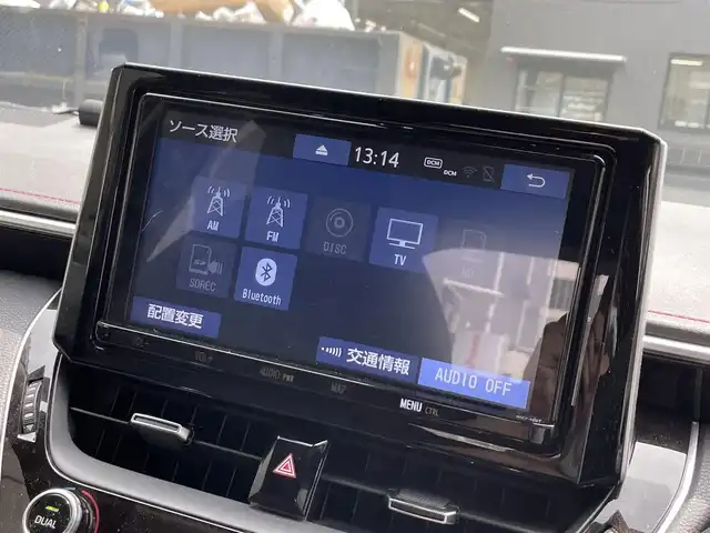 トヨタ カローラ スポーツ ハイブリッドG Z 滋賀県 2018(平30)年 2.8万km ホワイトパールクリスタルシャイン ＴＲＤエアロ/純正ナビ/Bluetooth/フルセグTV/USB/バックカメラ/ETC2.0/BSM/トヨタセーフティセンス/レーダークルーズコントロール/電動パーキング/ブレーキホールド/HUD/デジタルインナーミラー /ステアリングスイッチ/LEDヘッドライト/オートライト/フォグライト/スマートキー/プッシュスタート/純正アルミホイール