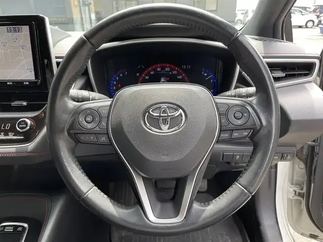 トヨタ カローラ スポーツ ハイブリッドG Z 滋賀県 2018(平30)年 2.8万km ホワイトパールクリスタルシャイン ＴＲＤエアロ/純正ナビ/Bluetooth/フルセグTV/USB/バックカメラ/ETC2.0/BSM/トヨタセーフティセンス/レーダークルーズコントロール/電動パーキング/ブレーキホールド/HUD/デジタルインナーミラー /ステアリングスイッチ/LEDヘッドライト/オートライト/フォグライト/スマートキー/プッシュスタート/純正アルミホイール
