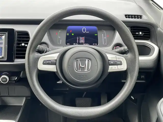 ホンダ フィット e:HEVベーシック 福岡県 2020(令2)年 3.2万km タフタホワイトⅢ ホンダセンシング/社外ナビ（ＳＬ１１１８ＮＶ）/バックカメラ/レーダークルーズコントロール/コーナーセンサー/ＥＴＣ２．０/ＬＥＤオートライト/スマートキー/プッシュスタート/ＥＣＯＮ/電動パーキング