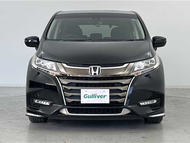 ホンダ オデッセイ アブソルート ホンダセンシング 宮城県 2018(平30)年 6.8万km クリスタルブラックパール 両側パワースライドドア　/ハーフレザーシート　/ホンダセンシング/・衝突軽減ブレーキ/・レーンキープアシスト/・アダプティブクルーズコントロール/・標識認識機能/・先行車発進お知らせ/純正9型ナビ　/・CD.DVD.BT.SD.HDMI/バックカメラ　/フルセグTV/D席パワーシート　/LEDヘッドライト　/LEDフォグライト　/革巻きステアリング　/ステアリングスイッチ　/パドルシフト/ドライブレコーダー（前後）　/ビルドインETC/純正フロアマット/純正ドアバイザー/純正17インチアルミホイール/アイドリングストップ/プッシュスタート/スマートキー