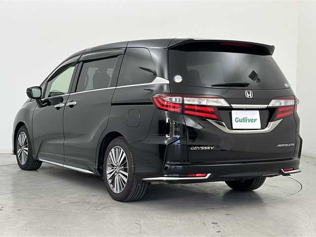 ホンダ オデッセイ アブソルート ホンダセンシング 宮城県 2018(平30)年 6.8万km クリスタルブラックパール 両側パワースライドドア　/ハーフレザーシート　/ホンダセンシング/・衝突軽減ブレーキ/・レーンキープアシスト/・アダプティブクルーズコントロール/・標識認識機能/・先行車発進お知らせ/純正9型ナビ　/・CD.DVD.BT.SD.HDMI/バックカメラ　/フルセグTV/D席パワーシート　/LEDヘッドライト　/LEDフォグライト　/革巻きステアリング　/ステアリングスイッチ　/パドルシフト/ドライブレコーダー（前後）　/ビルドインETC/純正フロアマット/純正ドアバイザー/純正17インチアルミホイール/アイドリングストップ/プッシュスタート/スマートキー