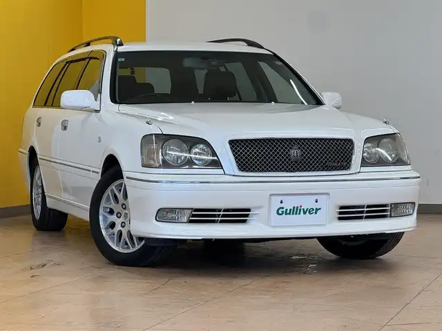 トヨタ クラウン エステート アスリート 群馬県 2007(平19)年 8.5万km ホワイトパールクリスタルシャイン 安全装備/・トラクションコントロール/・オートライト/・自動防眩ミラー/純正メーカーナビ/・AM/FM/CD/カセット/・後付けフルセグTV/パドルシフト/キセノンヘッドライト/フォグランプ/前後ドライブレコーダー/ヒーターミラー/純正ETC/純正フロアマット/純正ドアバイザー/純正16インチアルミホイール/リモコンキー