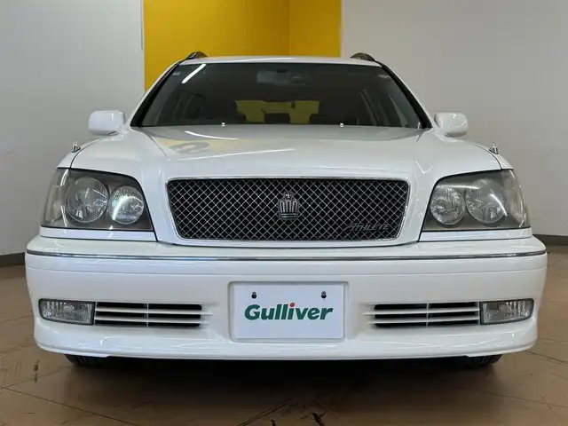 トヨタ クラウン エステート アスリート 群馬県 2007(平19)年 8.5万km ホワイトパールクリスタルシャイン 安全装備/・トラクションコントロール/・オートライト/・自動防眩ミラー/純正メーカーナビ/・AM/FM/CD/カセット/・後付けフルセグTV/パドルシフト/キセノンヘッドライト/フォグランプ/前後ドライブレコーダー/ヒーターミラー/純正ETC/純正フロアマット/純正ドアバイザー/純正16インチアルミホイール/リモコンキー
