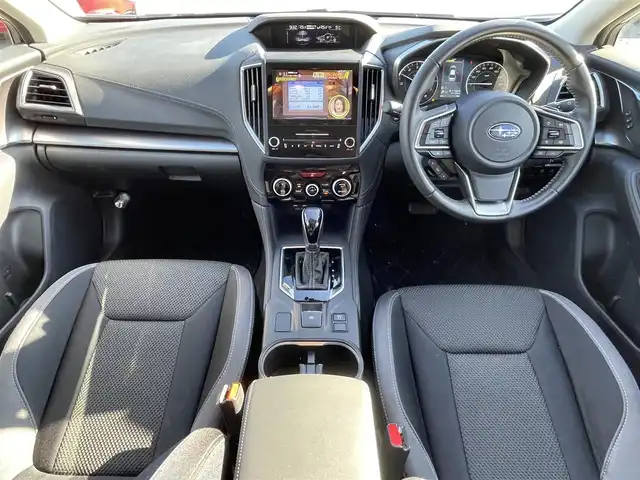 スバル インプレッサ スポーツ 2．0i－L アイサイト 青森県 2019(令1)年 1.8万km クリスタルホワイトP ワンオーナー/純正8インチメモリナビ【NR-MZ300-BIN-4】/(AM/FM/CD/DVD/MusicFolder/iPod/Bluetooth/フルセグTV)/バック/サイド/アイサイト/・プリクラッシュブレーキ/・全車速追従機能付クルーズコントロール/・定速クルーズコントロール/・アクティブレーンキープ/・AT誤発進/誤後進抑制制御/後側方警戒支援システム/横滑り防止/オートビークルホールド/電動パーキングブレーキ/社外18インチアルミホイール/Panasonic前方ドライブレコーダー【CA-DR03TDFA】/革巻きステアリング/パドルシフト/ステアリングスイッチ/シートメモリー(D)/パワーシート(D/N)/純正フロアマット/USB端子/アクセサリーソケット/スペアキー×1/エンジンスターター/保証書/取扱説明書/ナビ取扱説明書